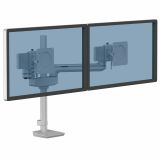 Držák na 2 monitory TALLO Modular™ 2FS (stříbrný)