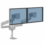Držák na 2 monitory TALLO Modular™ 2FMS (stříbrný)