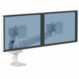 Kompaktní držák pro připevnění 2 monitorů TALLO™ (bílý)