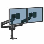 Držák na 2 monitory TALLO Modular™ 2FMS (černý)
