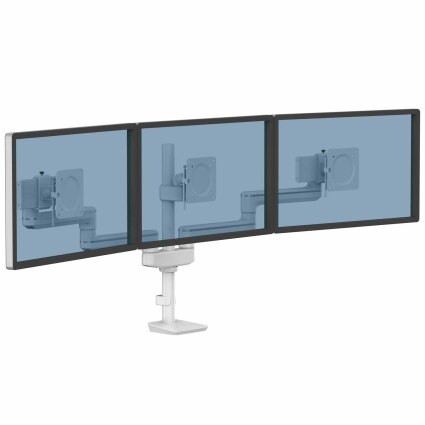 Držák na 3 monitory TALLO Modular™ 3FFS (bílý)