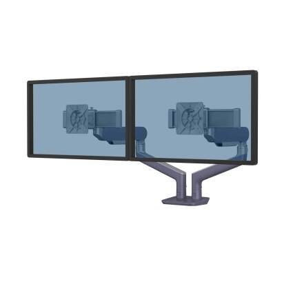 Držák na 2 monitory Rising™ 2S (modrošedá) In-Trend 