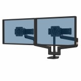 Držák na 2 monitory RisingEX™ 2FFS (černo-hnědá) Premium