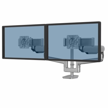 Držák na 2 monitory RisingEX™ 2FMS (černý) 